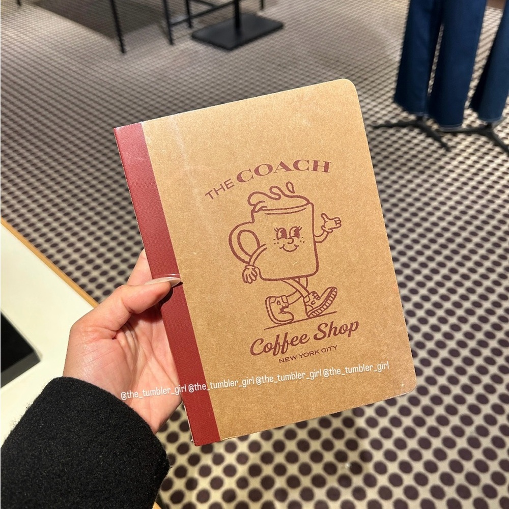 The Coach Coffee Shop Lil Miss Jo Notepad